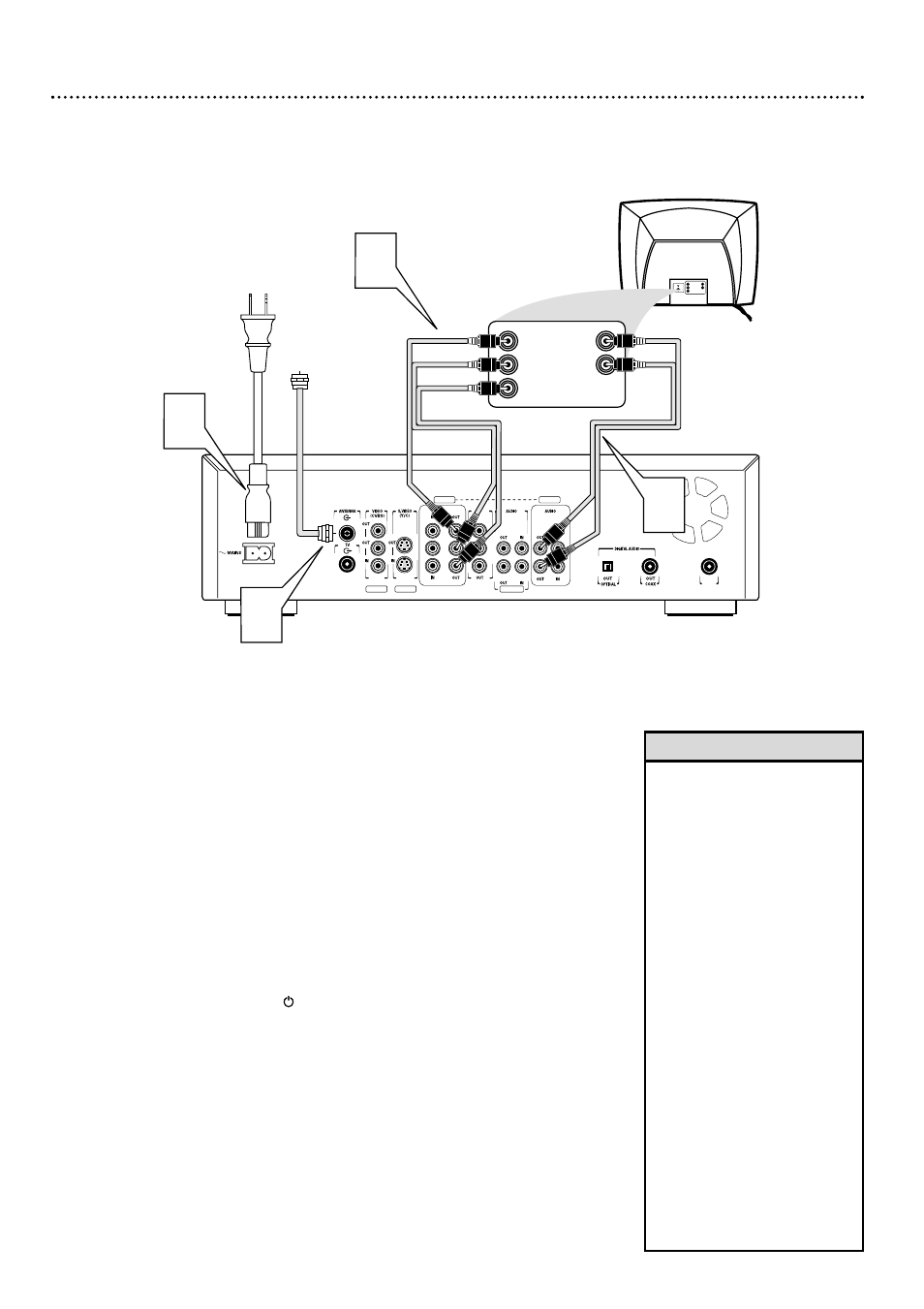 10 hookups (cont’d) | Philips DVDR985A99 User Manual | Page 10 / 68