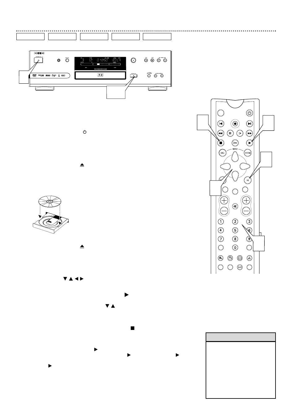 18 quick disc playback | Philips DVDR985A99 User Manual | Page 18 / 68