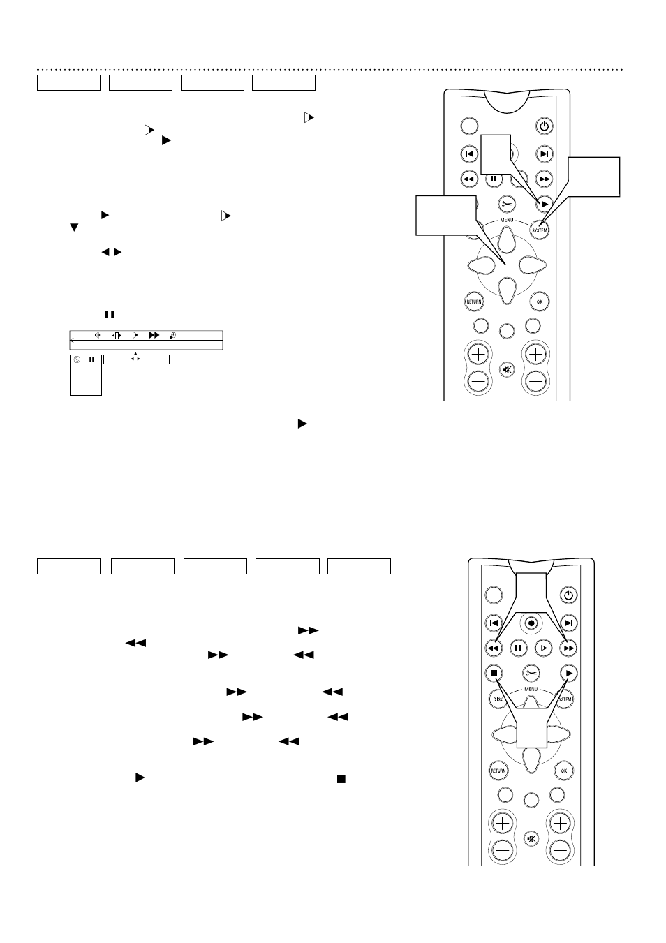 32 slow motion, forward and reverse searching | Philips DVDR985A99 User Manual | Page 32 / 68