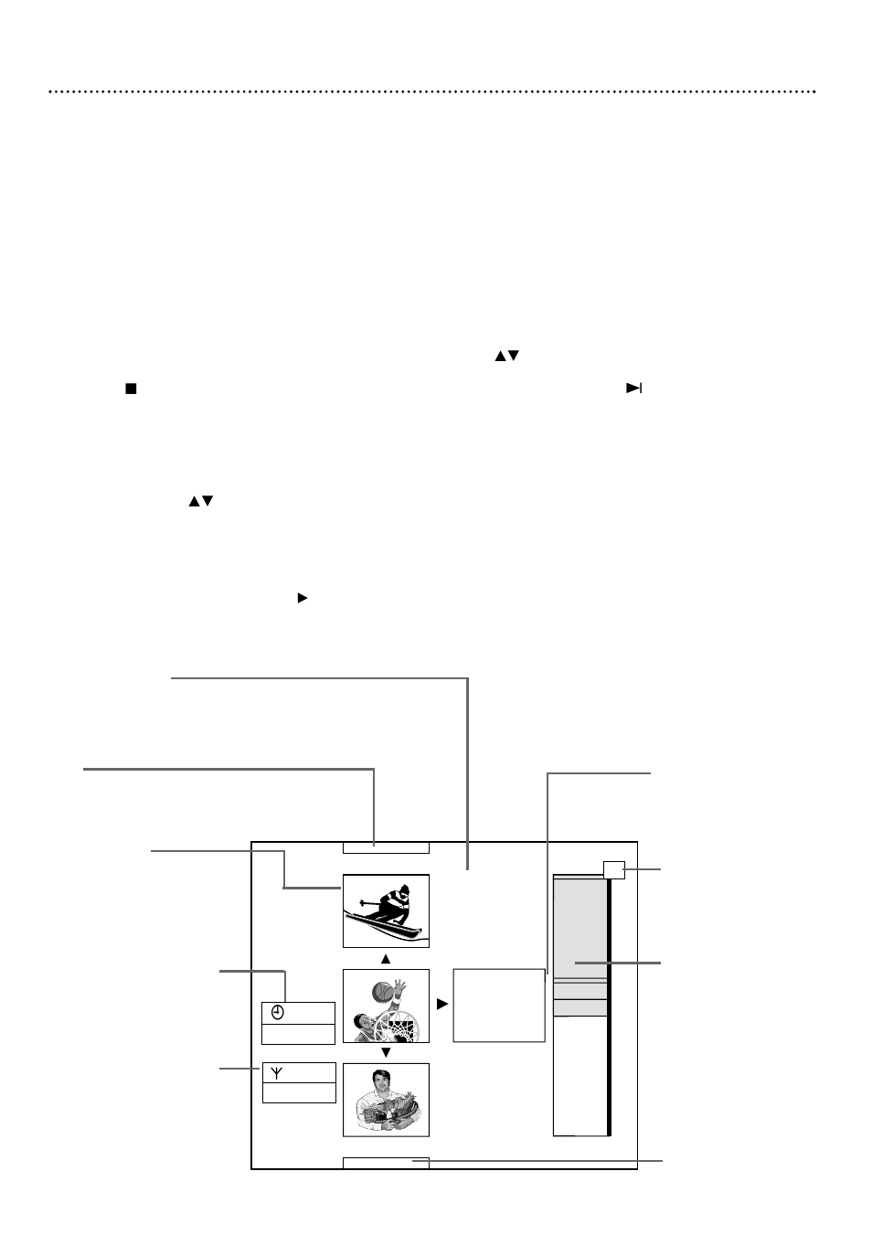 Index picture screen 35 | Philips DVDR985A99 User Manual | Page 35 / 68
