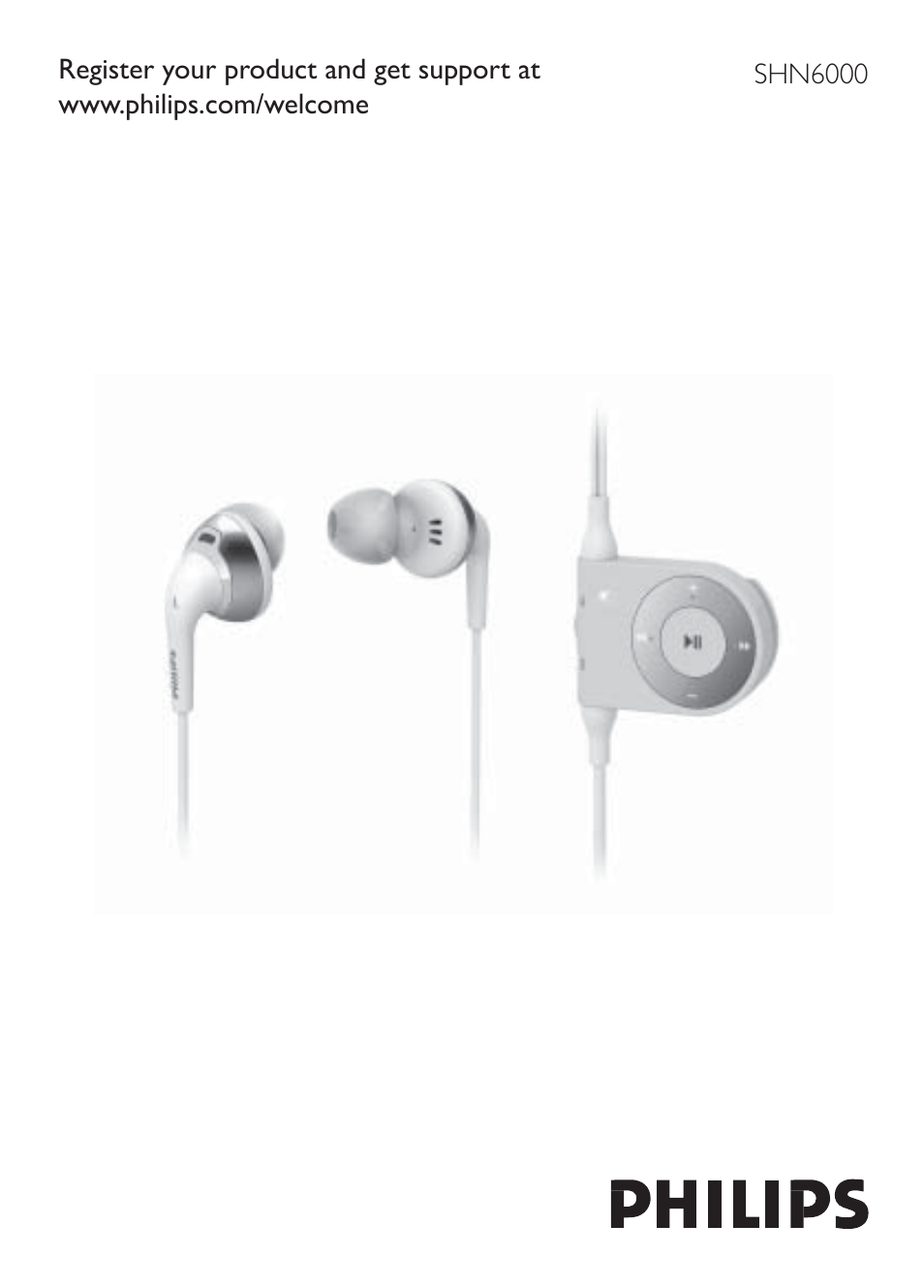 Philips SHN6000-28 User Manual | 5 pages