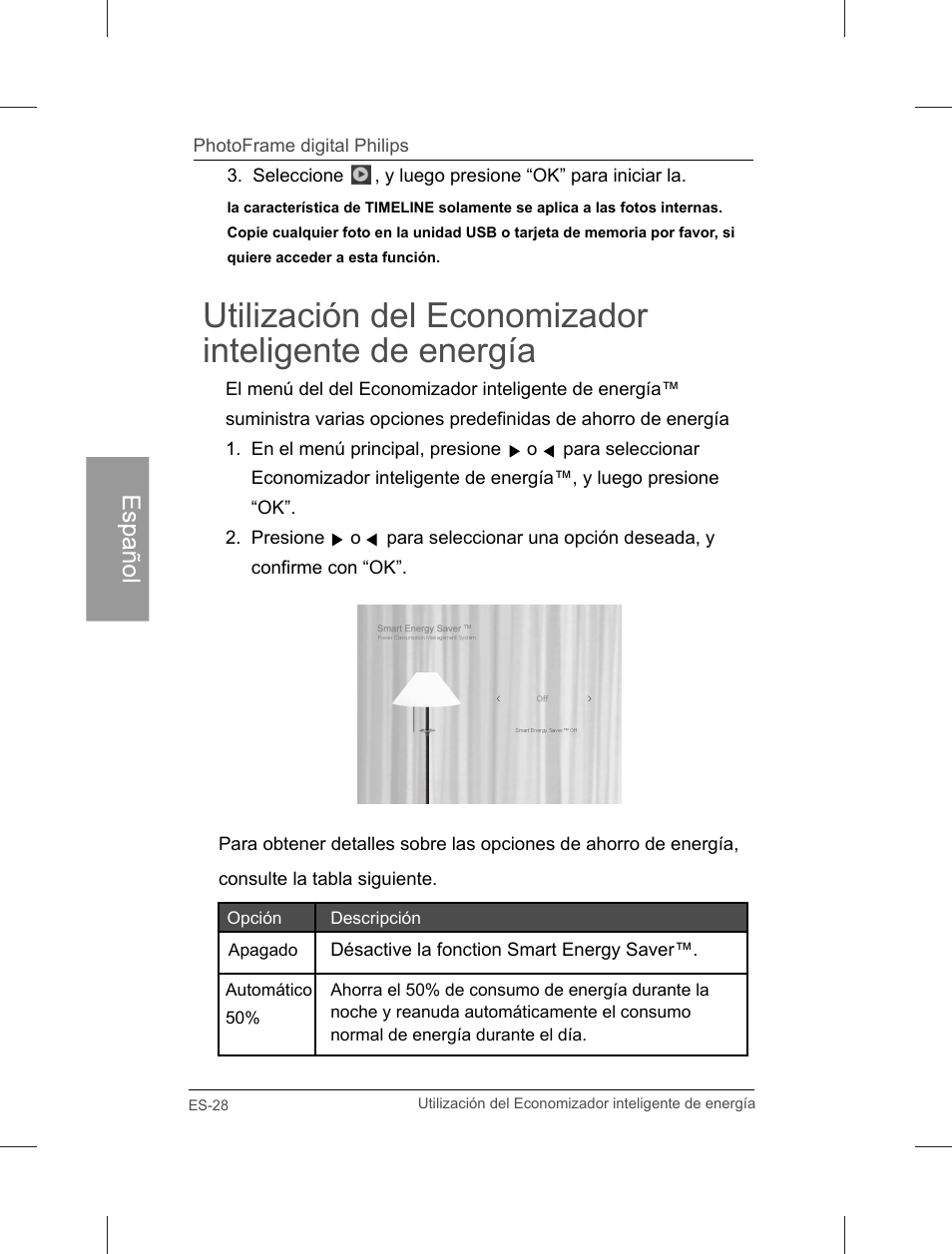 Philips Home Essentials Digital PhotoFrame SPF3402S 10.1" LCD Panel Brown Wood Frame User Manual | Page 75 / 126