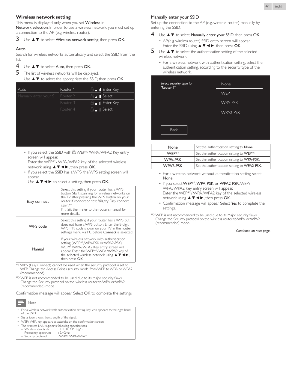 Philips 40PFL4907-F7 User Manual | Page 41 / 67