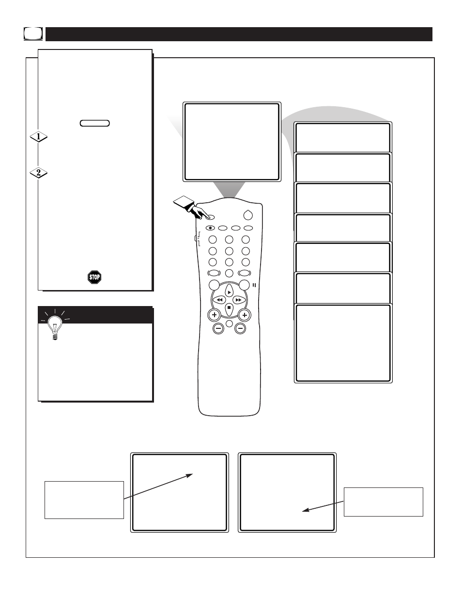 Sing the, Leep, Imer | Ontrol | Philips TS2757C User Manual | Page 11 / 36