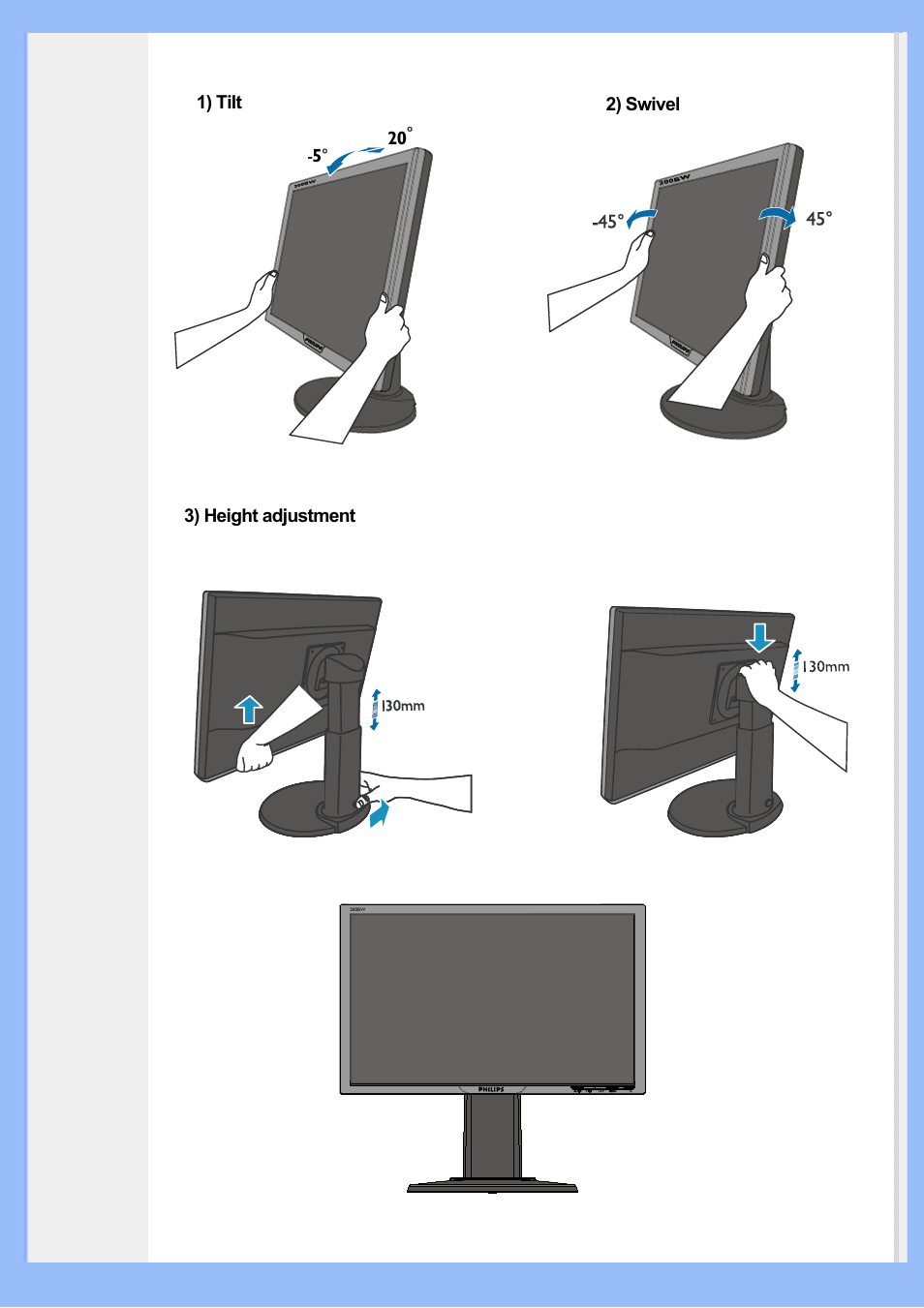 Philips 200BW8EB-27 User Manual | Page 33 / 86