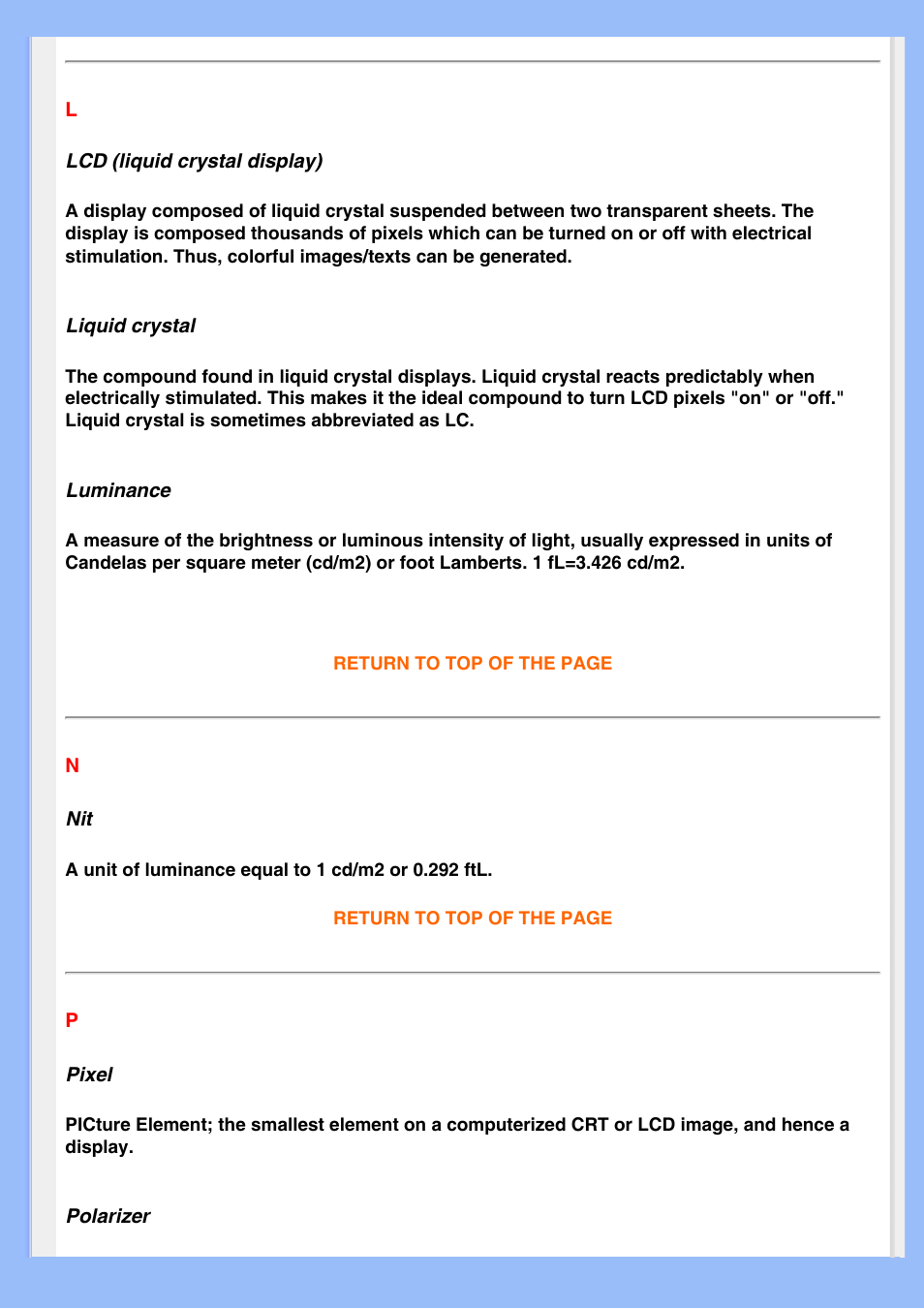 Philips 200BW8EB-27 User Manual | Page 81 / 86