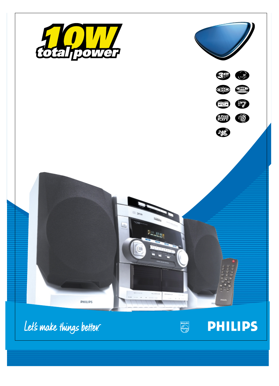 Philips FWC100 User Manual | 2 pages