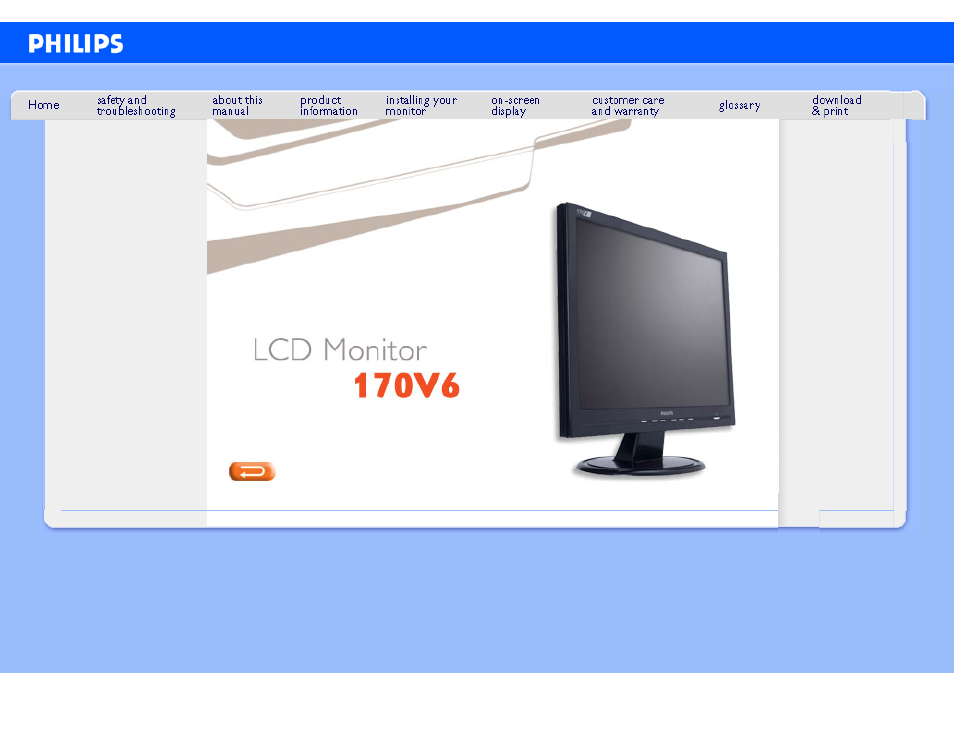 Philips 170V6FB-27 User Manual | 92 pages