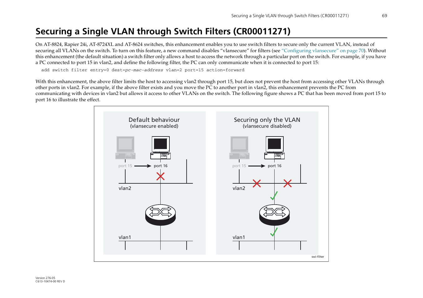 Allied Telesis AR44xS series User Manual | Page 69 / 84