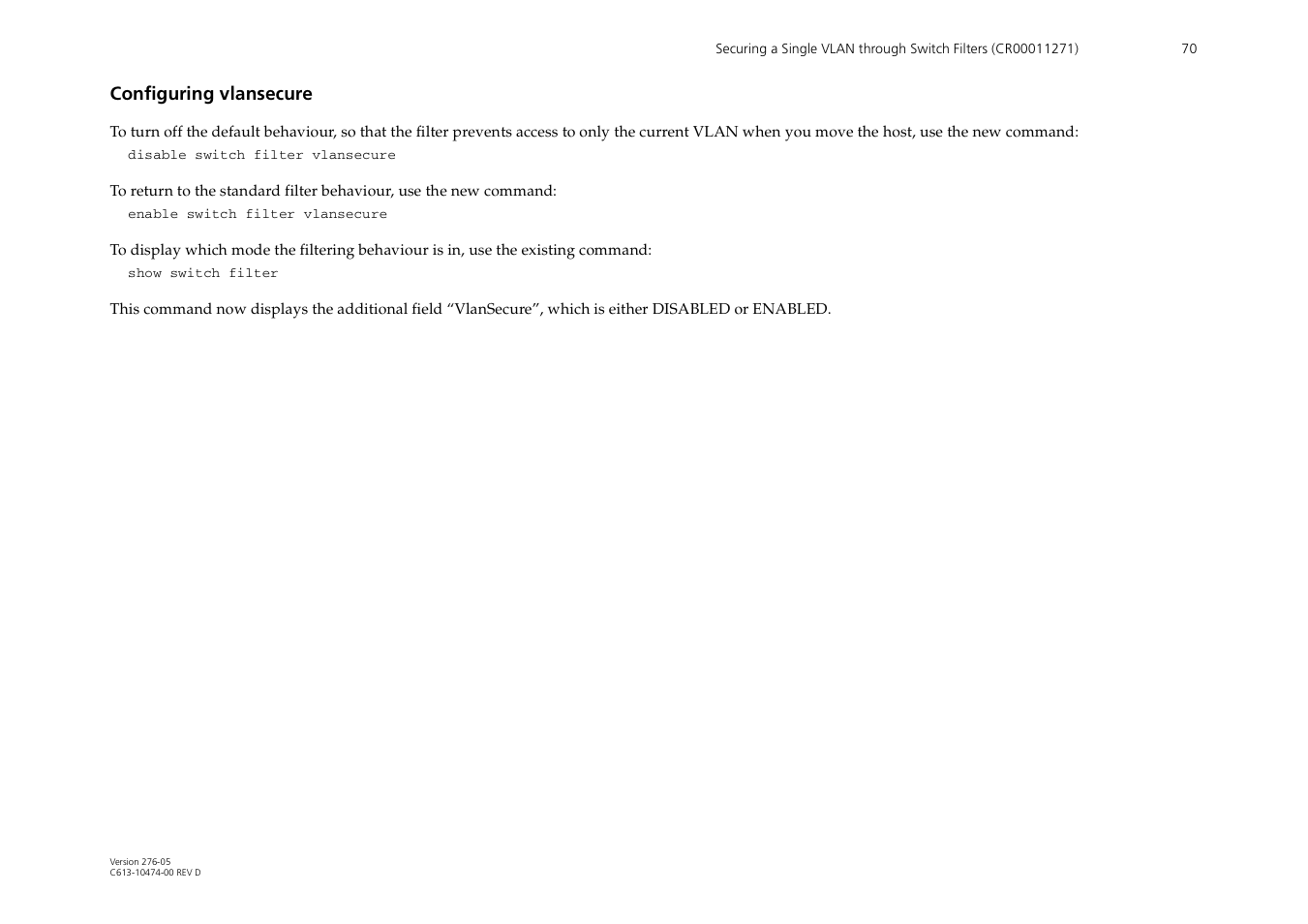 Allied Telesis AR44xS series User Manual | Page 70 / 84