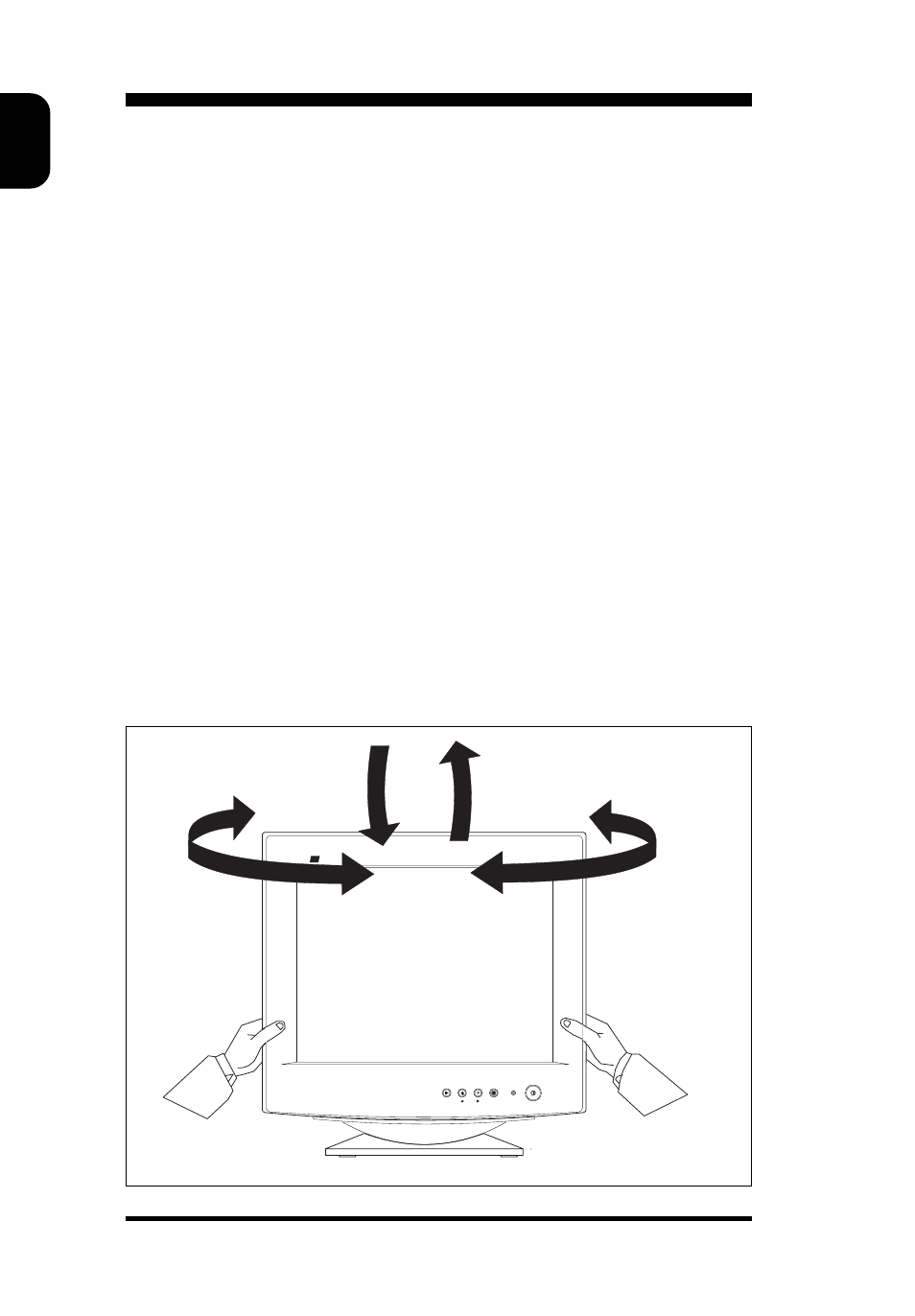 En installation, Positioning / ventilation, Pedestal | Philips 17E4222E82 User Manual | Page 4 / 19