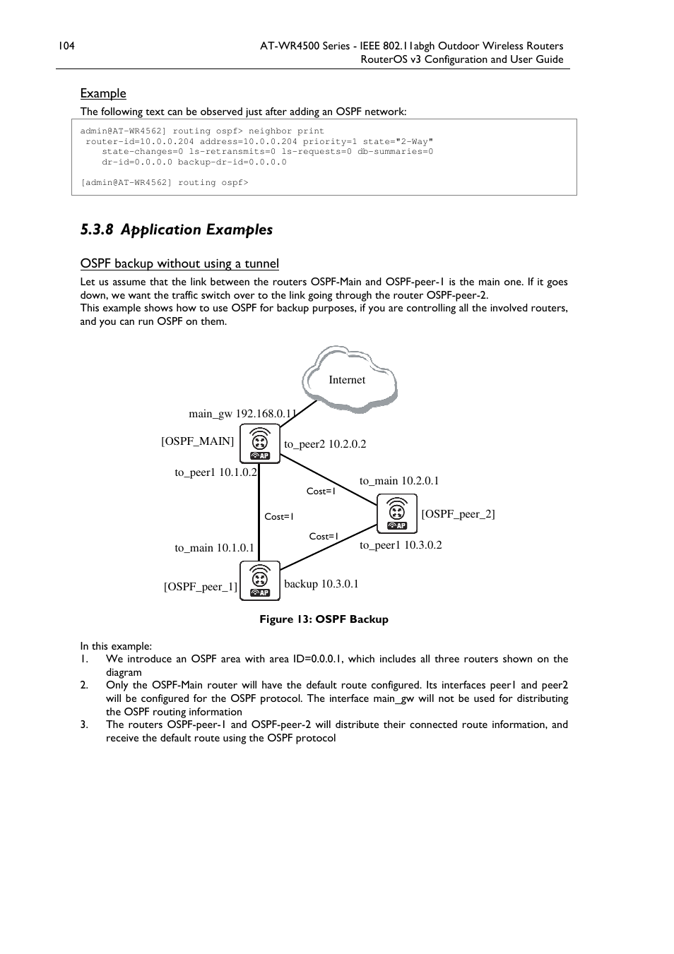 8 application examples | Allied Telesis AT-WR4500 User Manual | Page 104 / 264