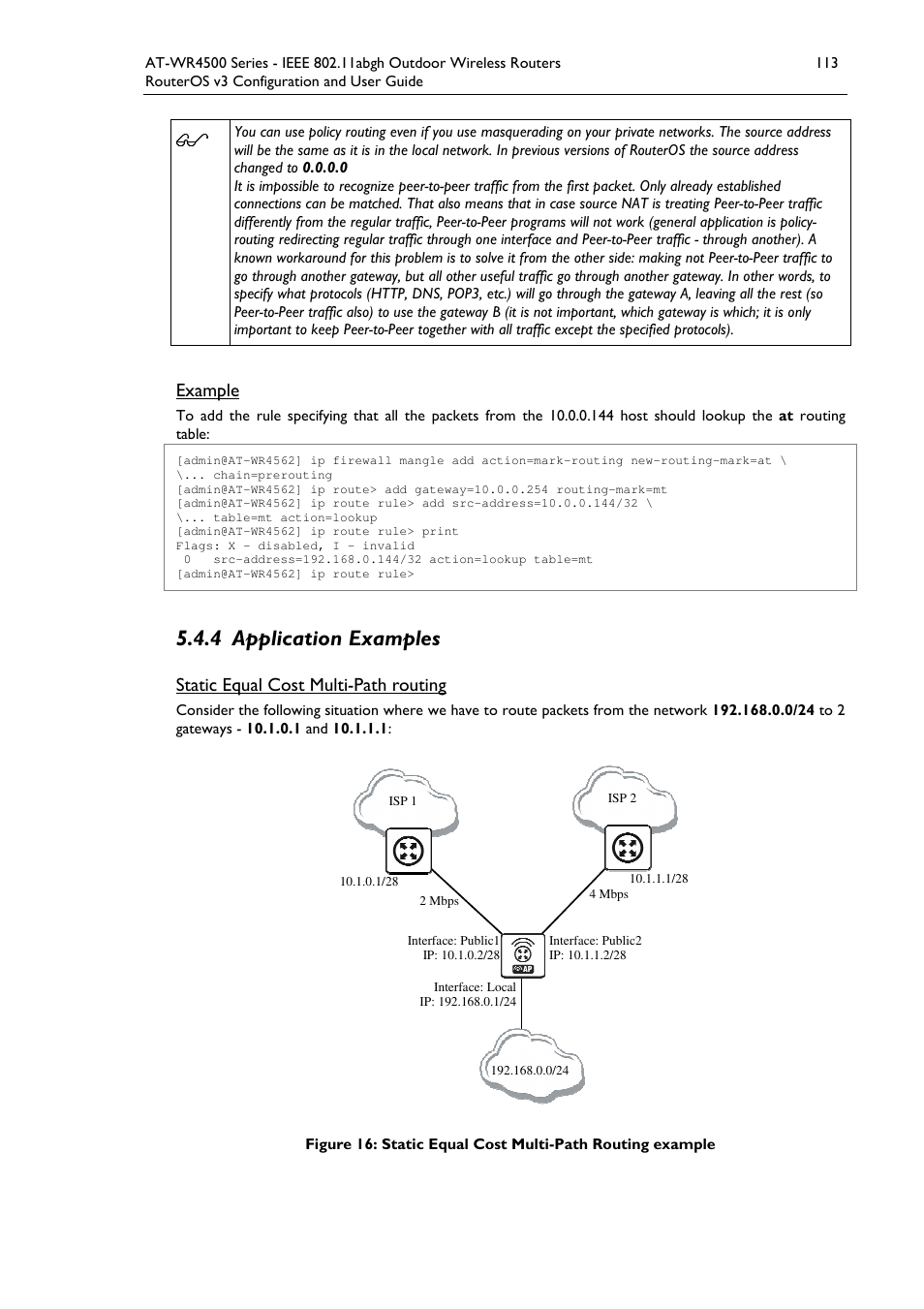 4 application examples | Allied Telesis AT-WR4500 User Manual | Page 113 / 264