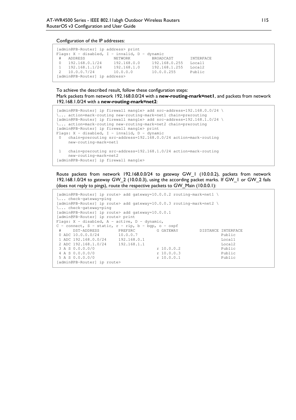 Allied Telesis AT-WR4500 User Manual | Page 115 / 264