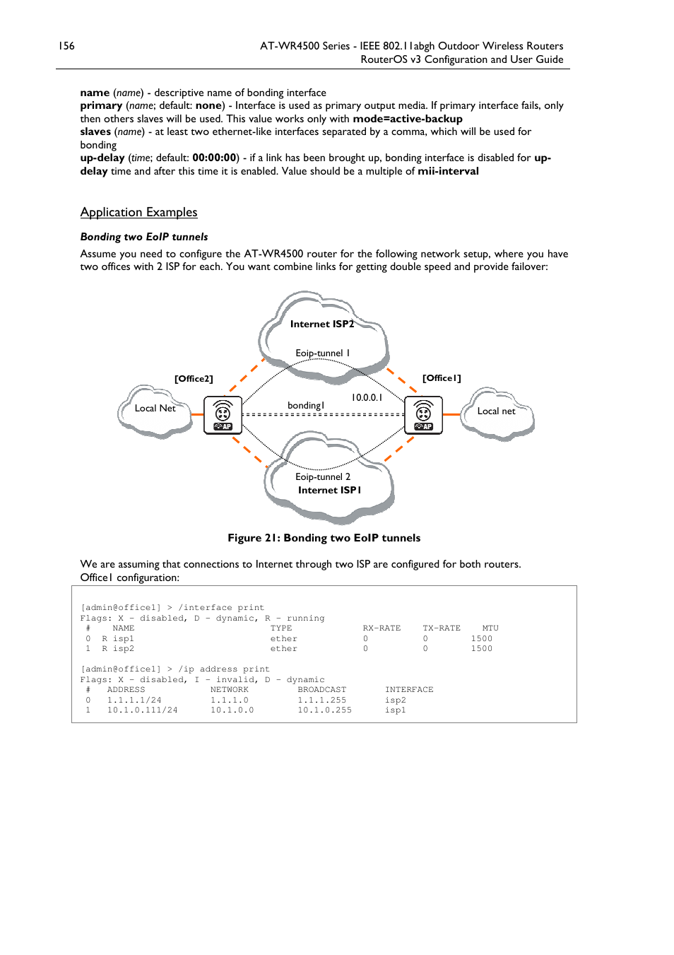 Application examples | Allied Telesis AT-WR4500 User Manual | Page 156 / 264