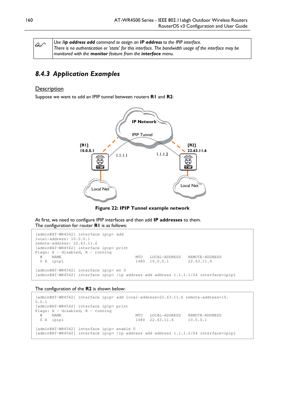 3 application examples | Allied Telesis AT-WR4500 User Manual | Page 160 / 264