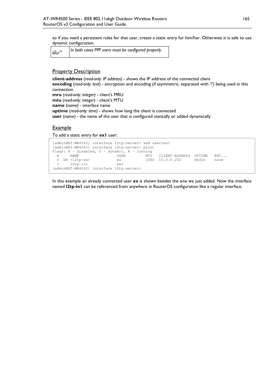 Allied Telesis AT-WR4500 User Manual | Page 165 / 264