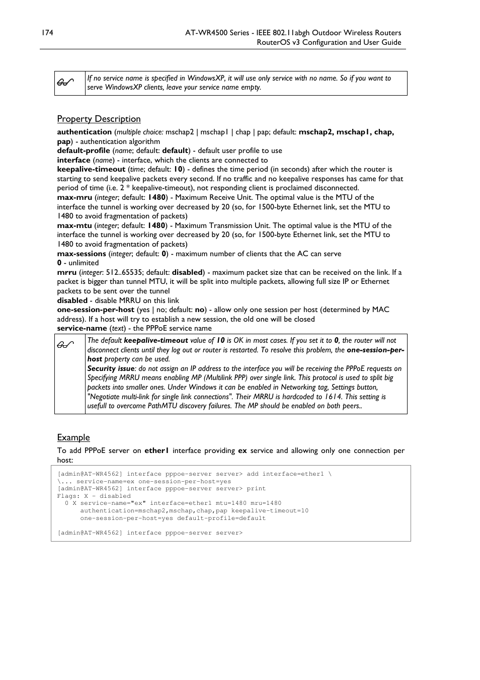 Allied Telesis AT-WR4500 User Manual | Page 174 / 264