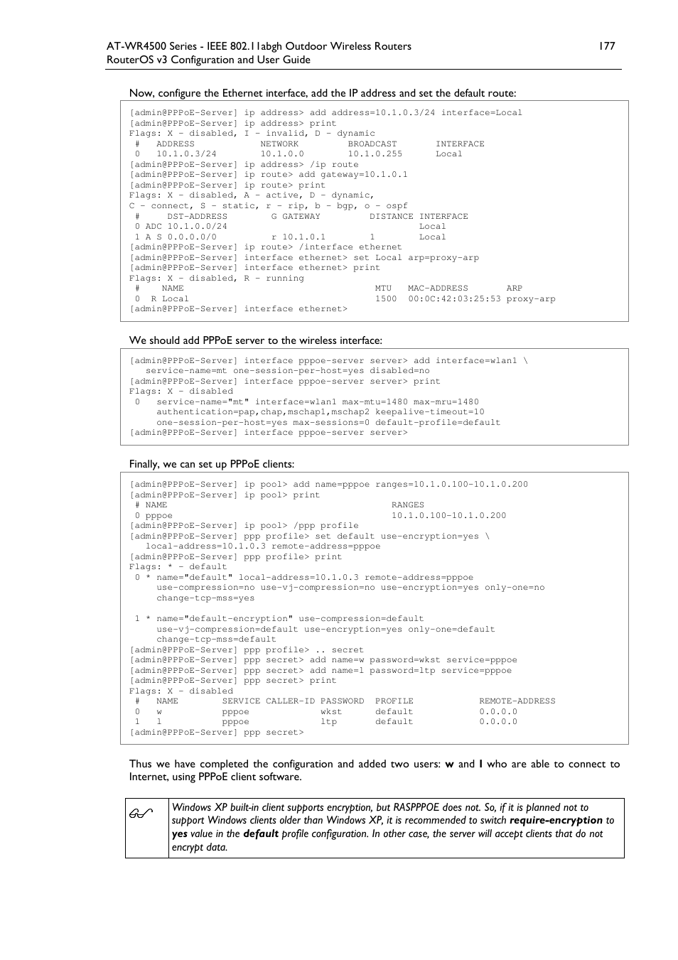 Allied Telesis AT-WR4500 User Manual | Page 177 / 264