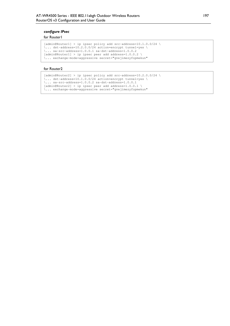 Allied Telesis AT-WR4500 User Manual | Page 197 / 264