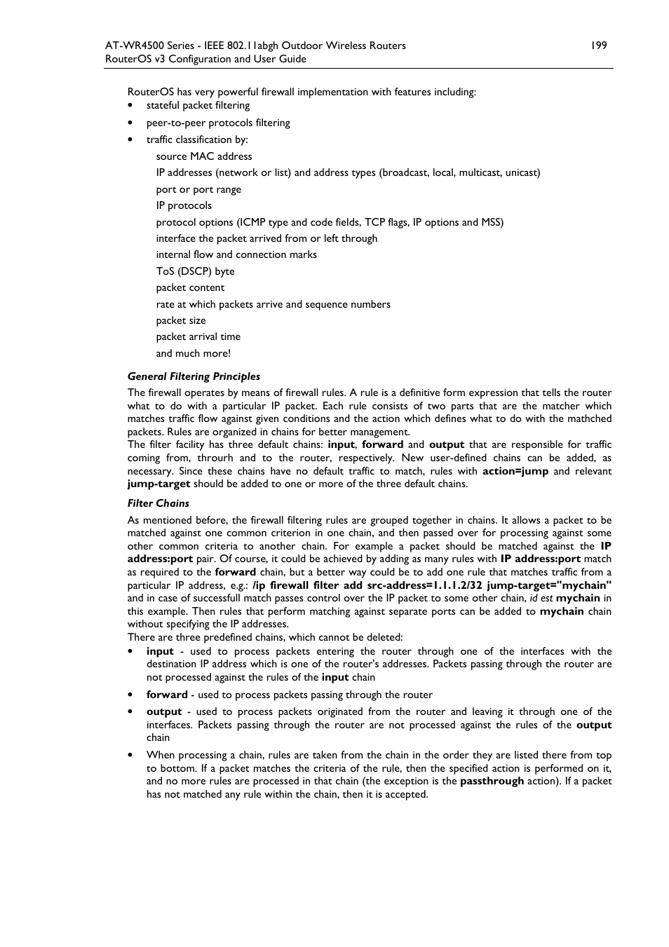 Allied Telesis AT-WR4500 User Manual | Page 199 / 264