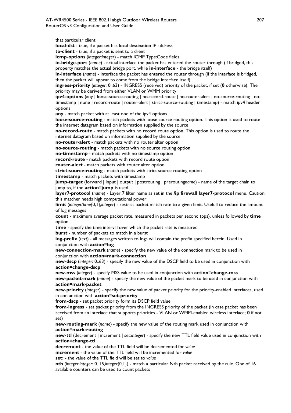 Allied Telesis AT-WR4500 User Manual | Page 207 / 264