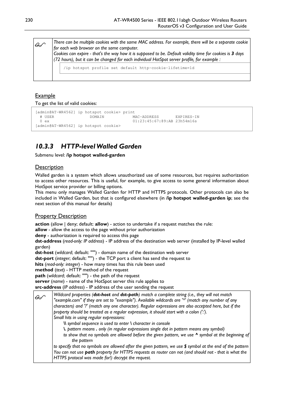 Allied Telesis AT-WR4500 User Manual | Page 230 / 264