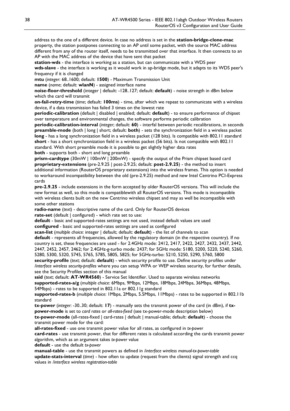 Allied Telesis AT-WR4500 User Manual | Page 38 / 264