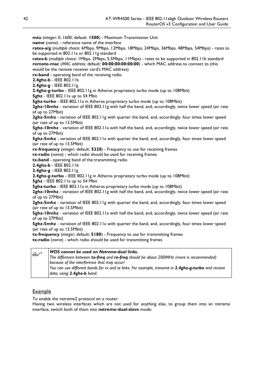 Allied Telesis AT-WR4500 User Manual | Page 42 / 264