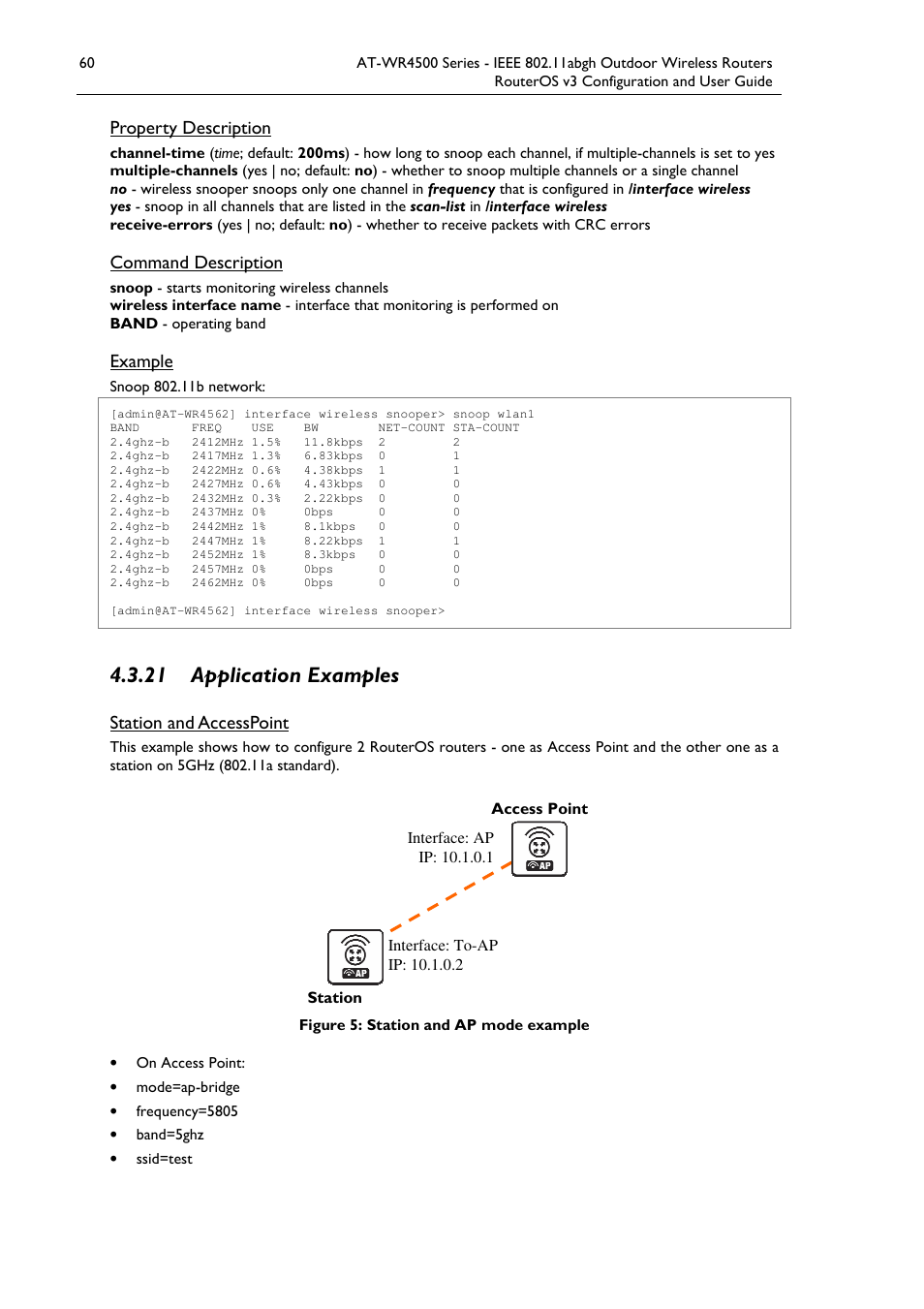 21 application examples | Allied Telesis AT-WR4500 User Manual | Page 60 / 264