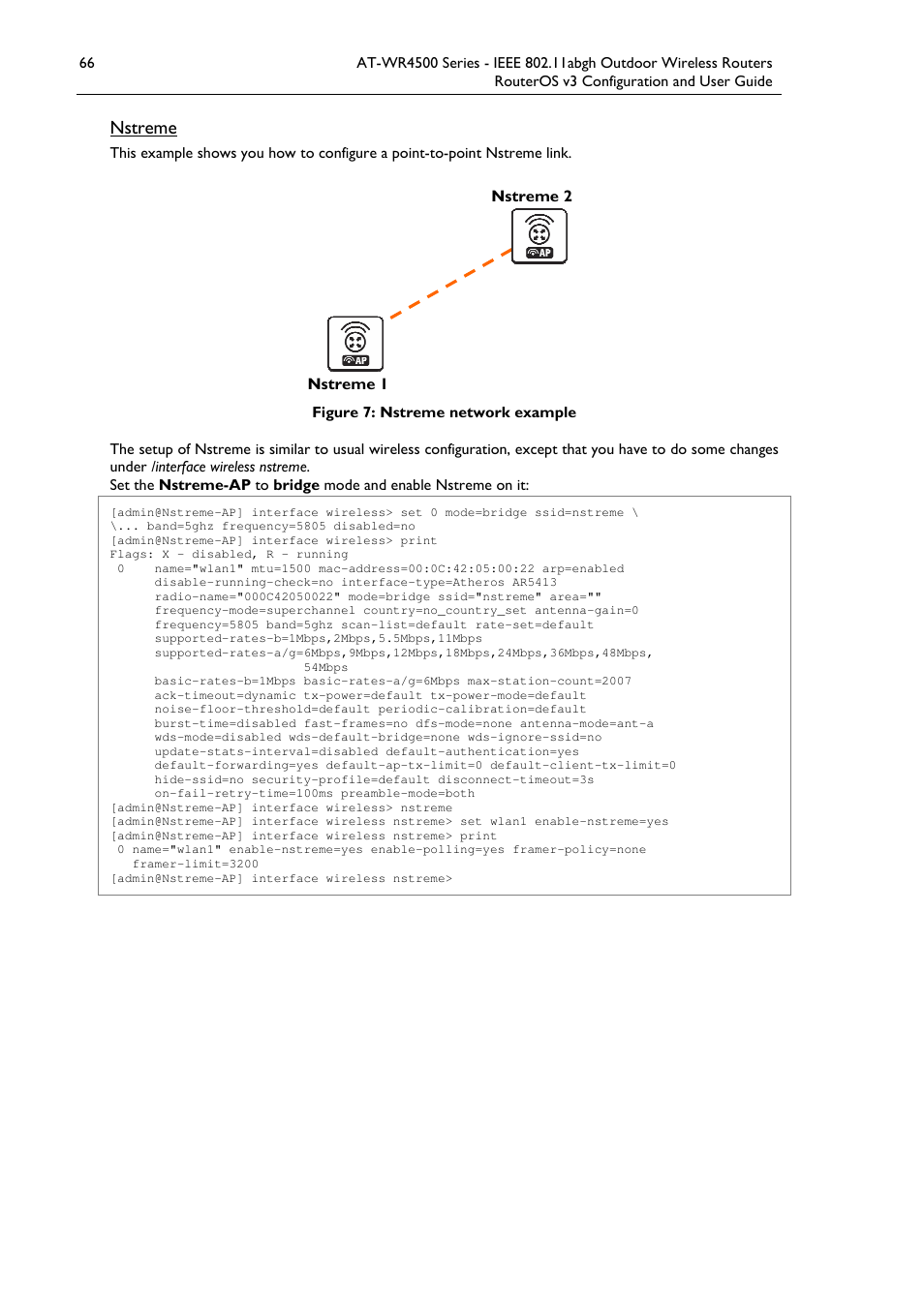 Nstreme | Allied Telesis AT-WR4500 User Manual | Page 66 / 264