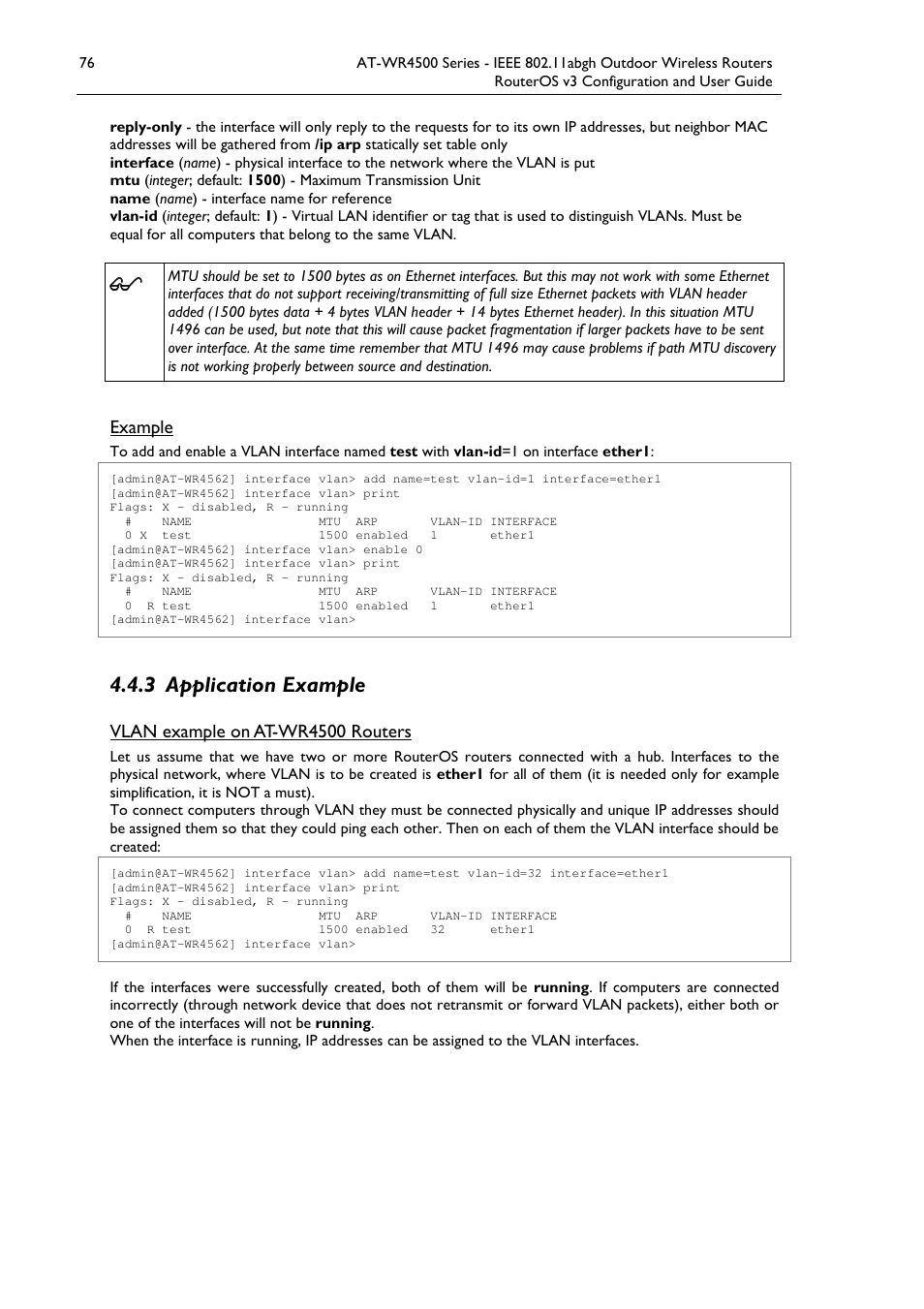3 application example | Allied Telesis AT-WR4500 User Manual | Page 76 / 264