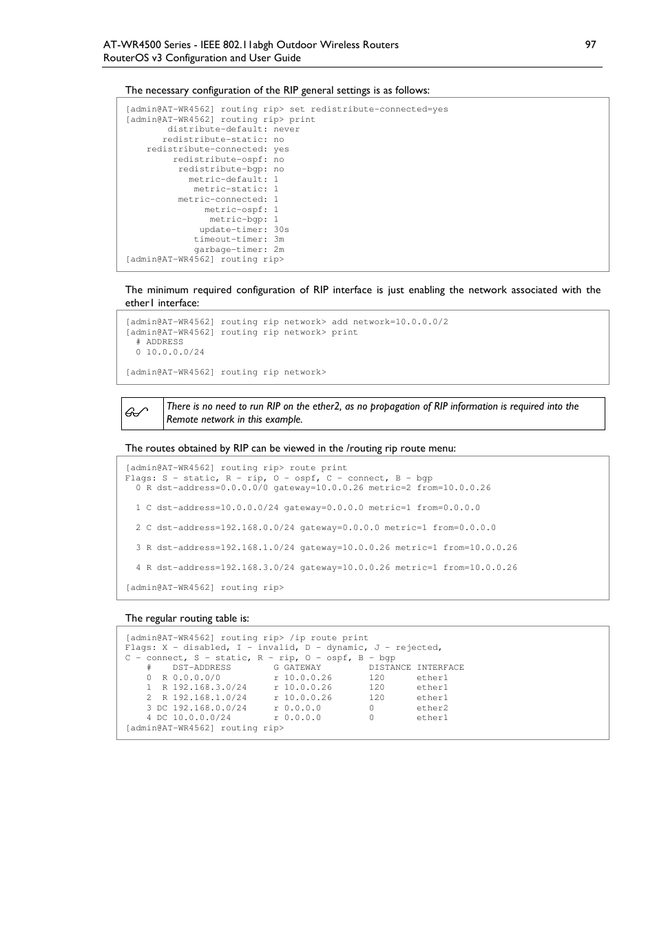 Allied Telesis AT-WR4500 User Manual | Page 97 / 264