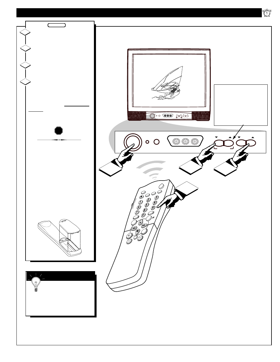 Asic, Emote, Ontrol | Peration | Philips PA9027C199 User Manual | Page 7 / 36