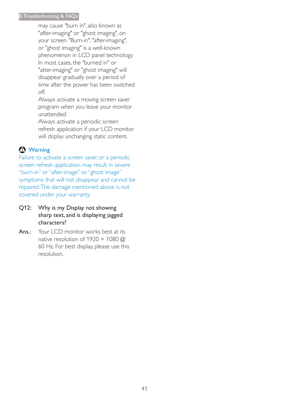 Philips 241S4LSB-27 User Manual | Page 43 / 44