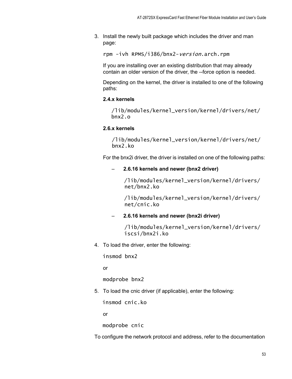 Allied Telesis AT-2872SX User Manual | Page 53 / 78