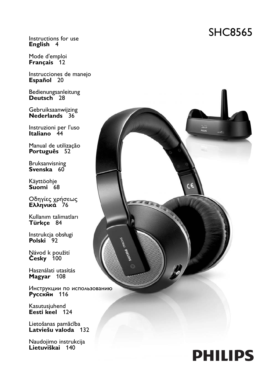 Philips SHC8565-00 User Manual | 150 pages