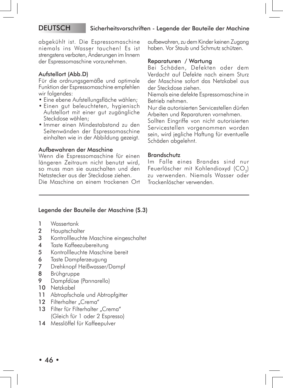 Deutsch • 46 | Philips 10000007 User Manual | Page 46 / 92