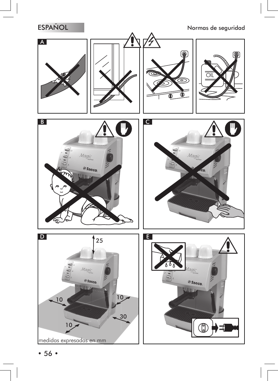 Español • 56 | Philips 10000007 User Manual | Page 56 / 92