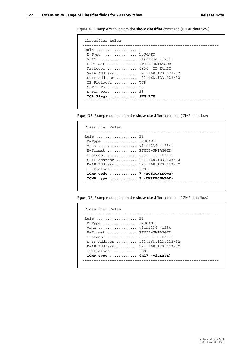 Allied Telesis RAPIER I User Manual | Page 122 / 232