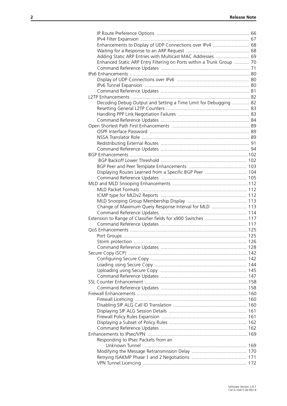 Allied Telesis RAPIER I User Manual | Page 2 / 232