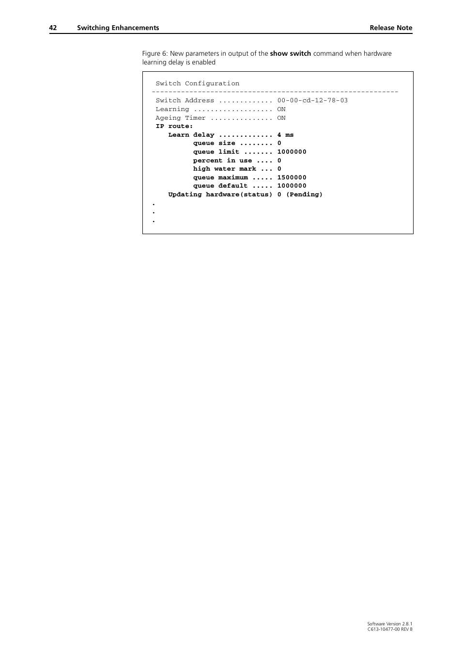 Figure 6 | Allied Telesis RAPIER I User Manual | Page 42 / 232