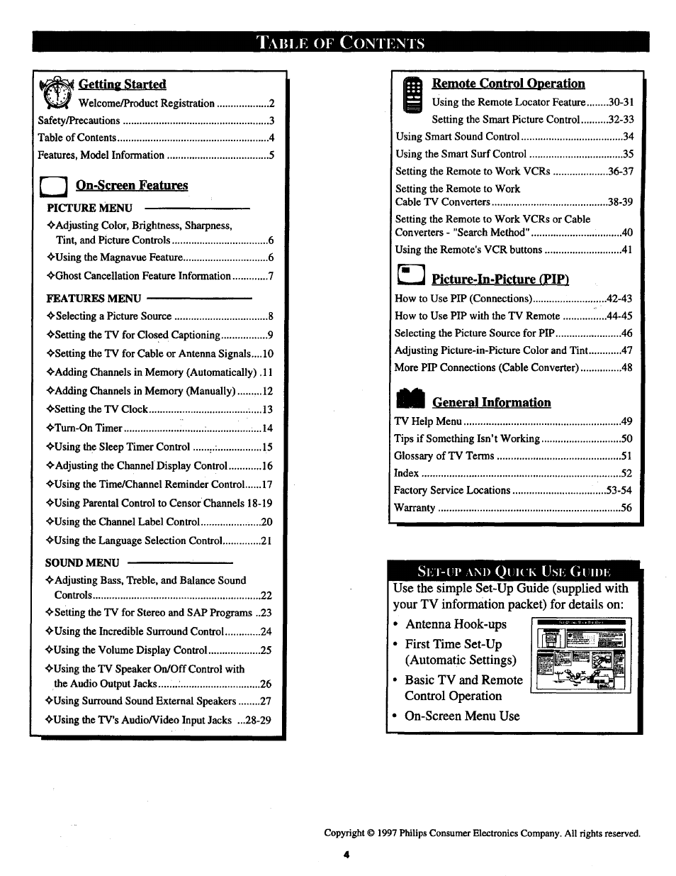 Philips MX2797B User Manual | Page 4 / 56