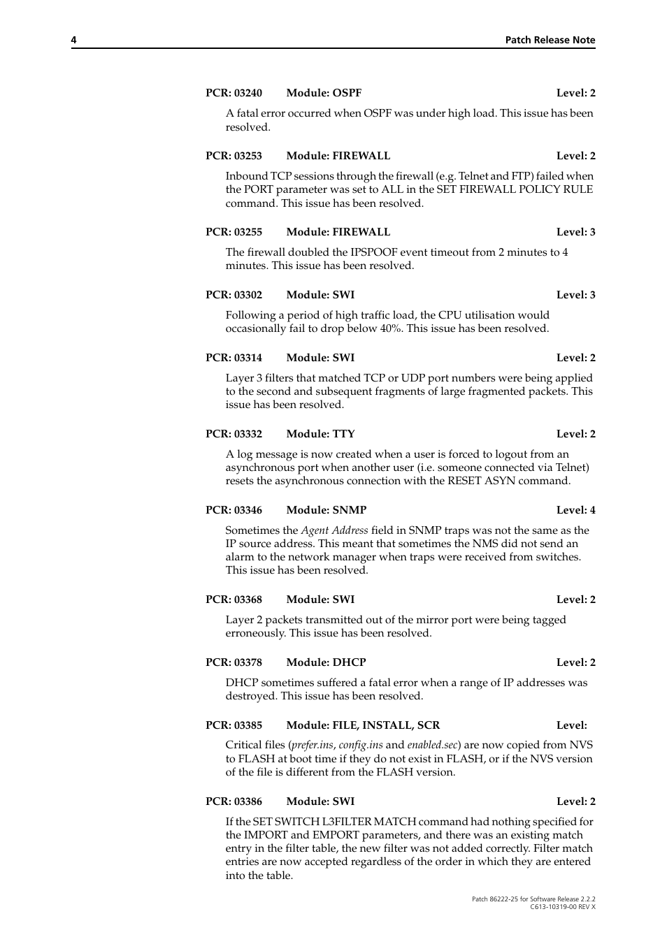 Allied Telesis 86222-25 User Manual | Page 4 / 36