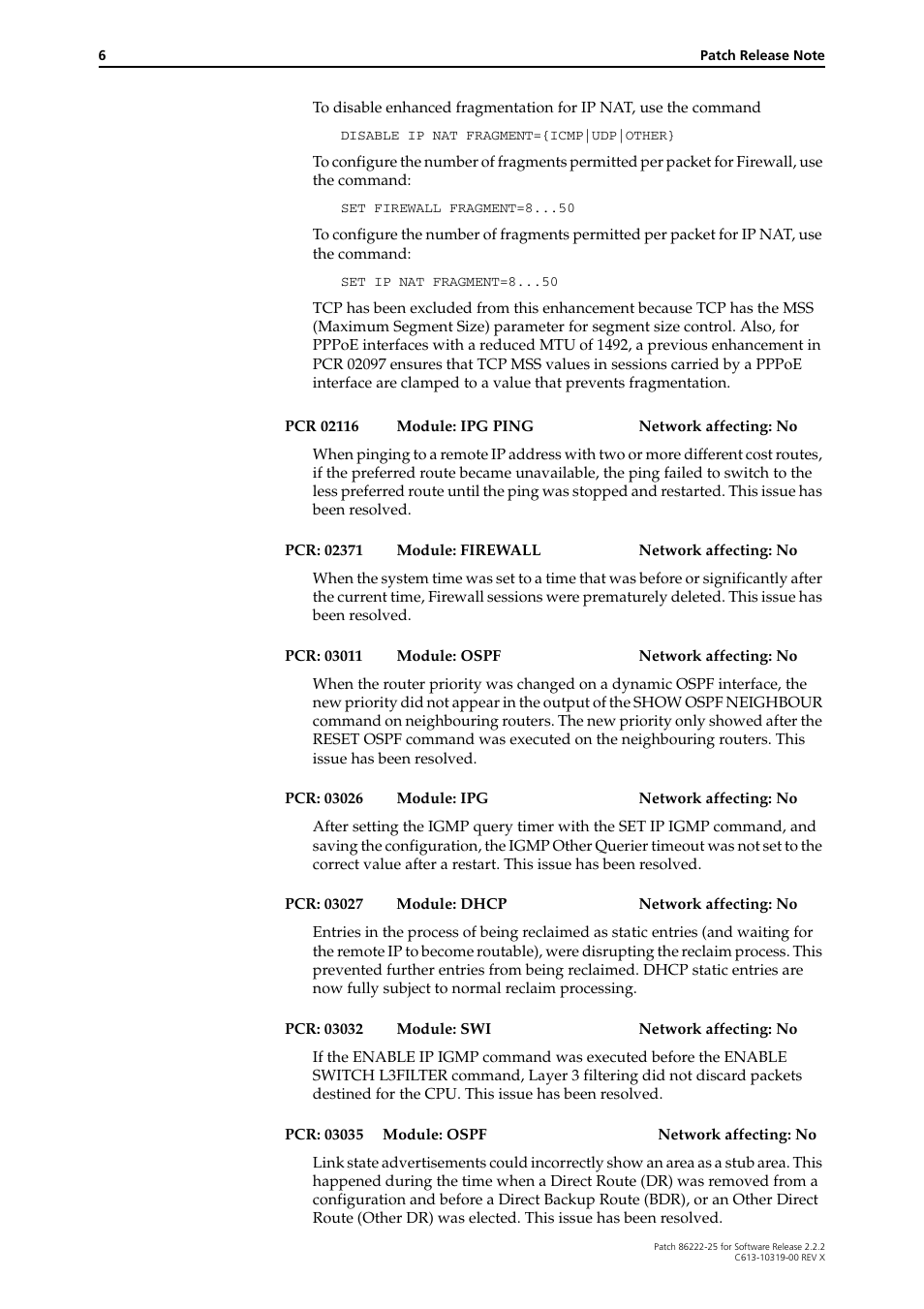 Allied Telesis 86222-25 User Manual | Page 6 / 36