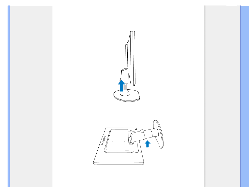 Remove base stand | Philips 190B1CB-00 User Manual | Page 62 / 92