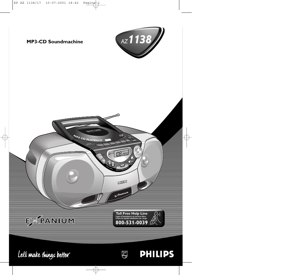 Philips AZ113817 User Manual | 46 pages