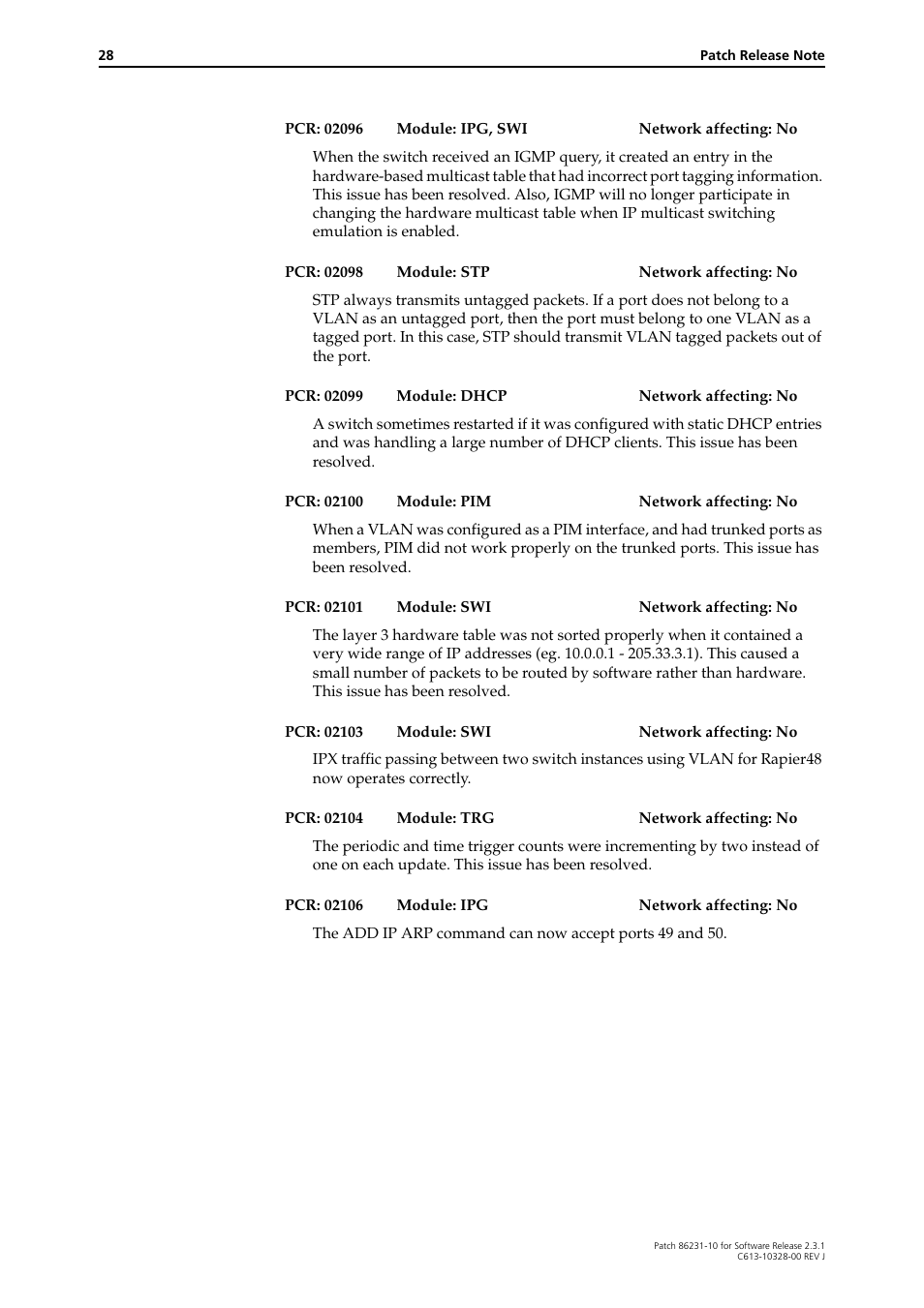 Allied Telesis AR800 Series User Manual | Page 28 / 34