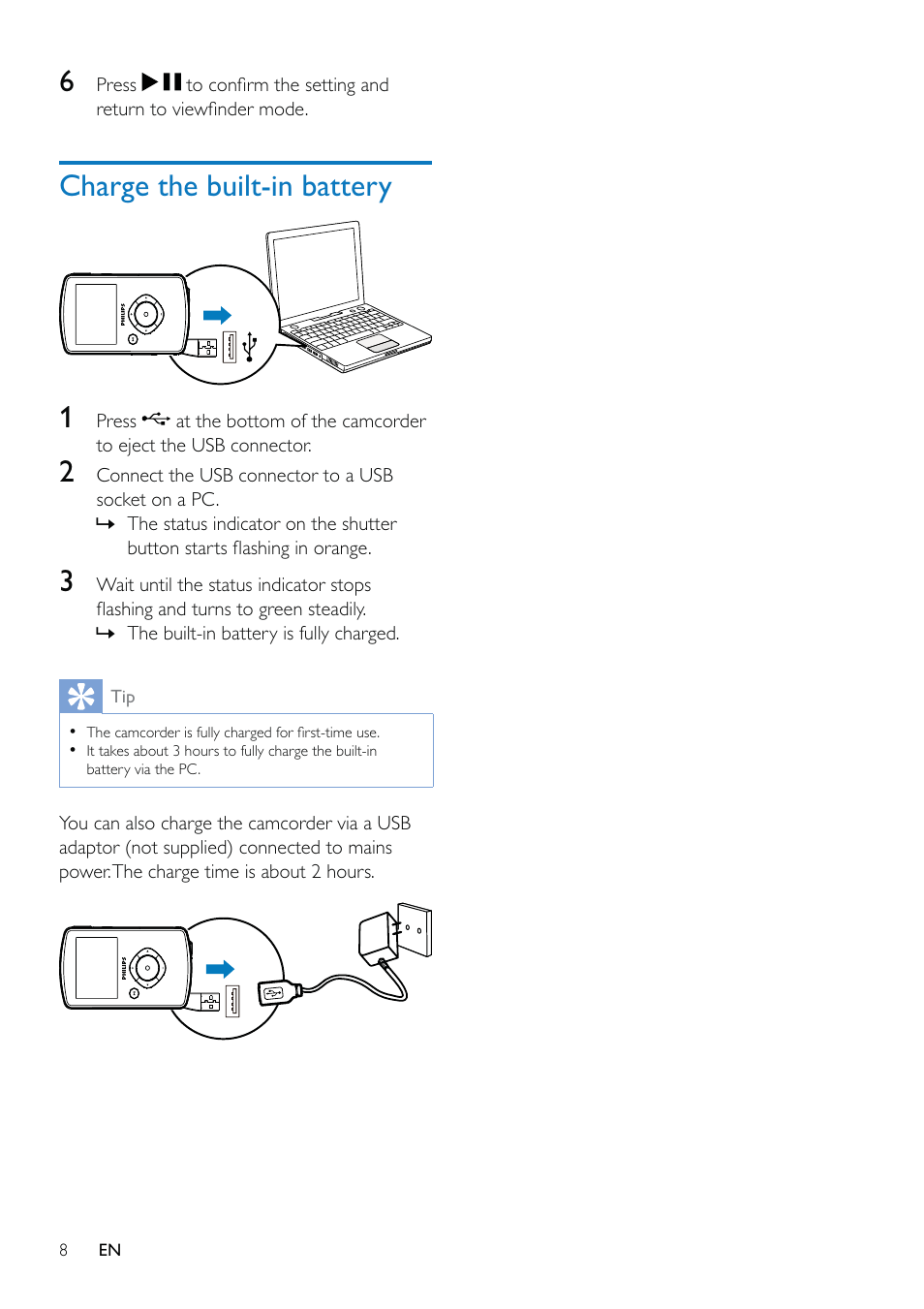 Philips CAM102PK-37 User Manual | Page 9 / 20