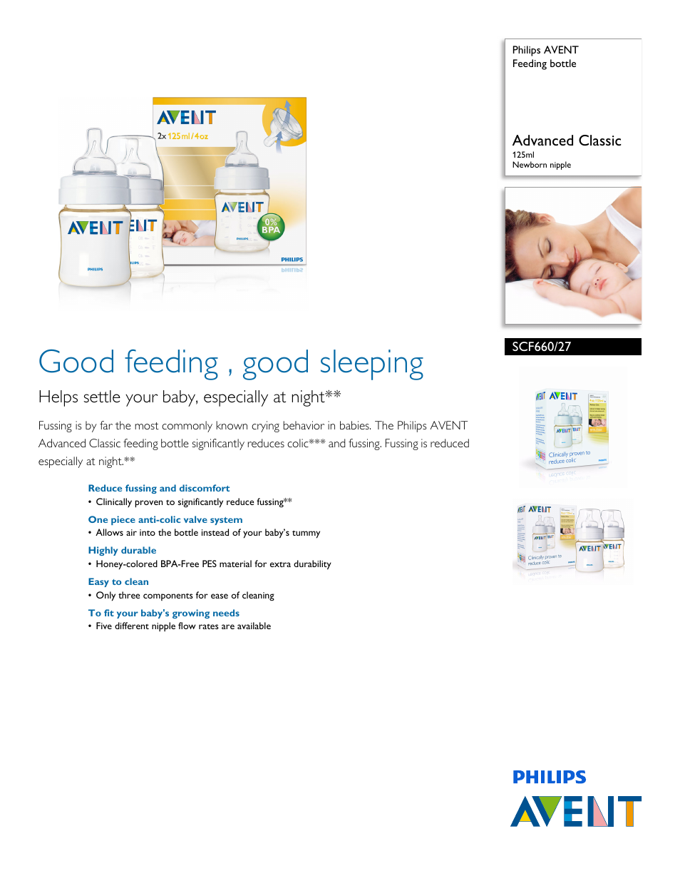 Philips SCF660-27 User Manual | 2 pages